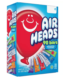 AirHeads Variety Pack, 0.55 oz., 90 pk.