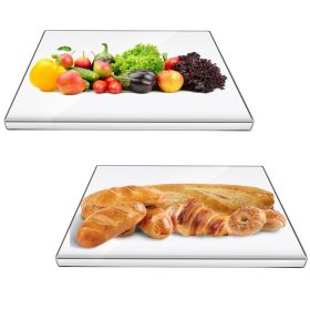 17.71x15.74IN Non-Slip Transparent Countertop Cutting Board Kitchen Countertop Protector For Dining Room Restaurant