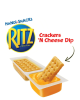 Handi-Snacks RITZ Crackers 'N Cheesy Dip Snack Packs, 10 Snack Packs