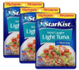 (3 pack) StarKist Chunk Light Tuna in Water - 2.6 oz Pouch